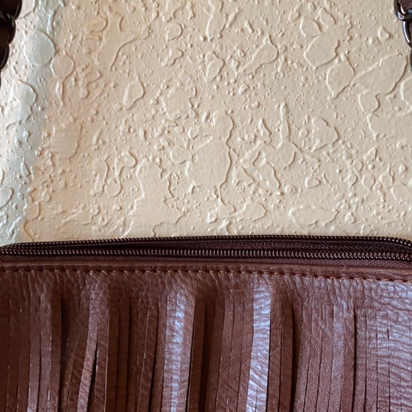 Sondra Roberts Leather Fringed Purse - Picture 6 of 15